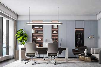 宿迁轻奢风格-书房