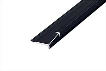 宿迁航空纤维墙咔铝合金阳角线（哑黑氧化）