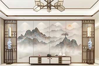 宿迁森佰汇航空纤维（山水画系列）