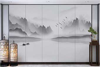 宿迁森佰汇航空纤维（山水画系列）